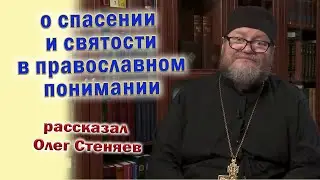 о православном понимании спасения и святости рассказал Олег Стеняев (ссылка на все видео в описании)
