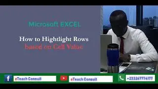 How to highlight Rows based on Cell Value in Excel