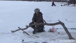 Old Don. Winter fishing in February 2020.