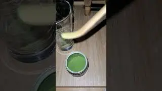 How to use a chashaku #matcha #matchalover #matchapowder #matchalove #matchatea #matchatea
