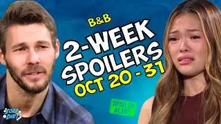 Bold and Beautiful 2-Week Spoilers Oct 20-31: Luna Beaten & Liam’s Smitten | Soap Dirt