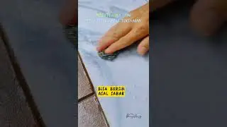 Kerak lantai hilang #rumahbersih #tipsrumah #bersihkankerak #rumahminimalis #desaininterior