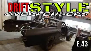 Removable rear fenders | drift car style | 71 El Camino build