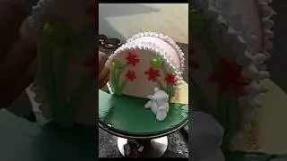 Aaj customer mera cake dekh kr khush ho gya.#cakeshorts #cakedecorating #trending #shorts #shortfeed