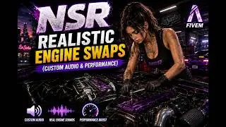 [FiveM Script] The ULTIMATE Engine Swap | Custom Sounds & Realistic Sync (QB/ESX/QBOX)