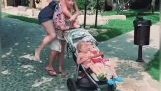 Многодетная мама на отдыхе, спиногрызы достали, отдых с детьми, трое детей