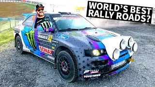 Ken Block Races on Some of the Greatest Rally Roads in the World!