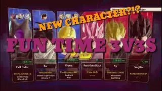 Dragon Ball Xenoverse 2-3v3s and New Character?!? (Shoutout)