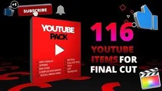 Apple Motion Template: Youtube Pack - Final Cut Pro X