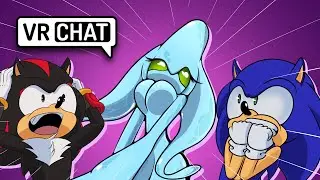 SONIC AND SHADOW MEETS FEMALE CHAOS IN VR CHAT