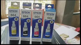 EPSON L380 ALL ink COLOUR PRICE AND FILLING