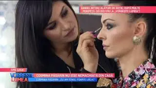 Cosmina Pasarin nu iese nemachiata din casa @ Vorbeste Lumea
