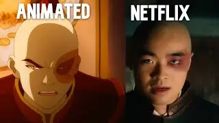 Avatar: The Last Airbender - Netflix Trailer Remade with Animated Show (Side by Side Comparison)