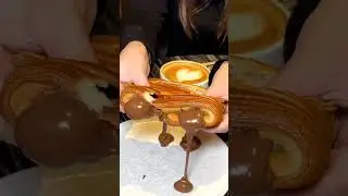 Chocolate croissants #shorts #viral #trendingnow