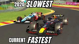 The CURRENT FASTEST F1 CAR vs The WORST F1 CAR of 2020