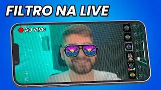 Como fazer Live com FILTROS e EFEITOS pelo celular grátis