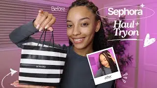 Sephora Makeup HAUL + TRY ON!! 🤭