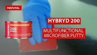 [EN] NOVOL HYBRYD 200 - multifunctional microfiber putty