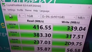Pcie 1x to Nvme Adapter Speed Test