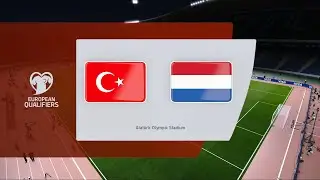 Turkey vs Netherlands | Atatürk Olympic Stadium | 2022 FIFA World Cup Qualifiers | PES 2021