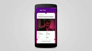 Android Google Vision Barcode / QR Code Reader - Movie Tickets App(demo)