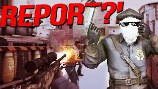 ЗА ЧТО РЕПОРТ? ПАТРУЛЬ В CS:GO!!!