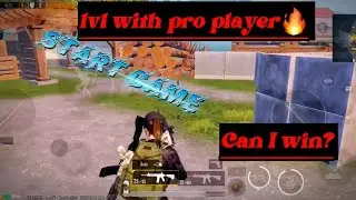 1v1 room with pro player : (Hackur like) pubg mobile gameplay
