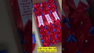 Hoa cài áo lễ trưởng thảnh và tri ân học sinh