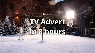 Filming a Christmas TV Ad in 8 hours!