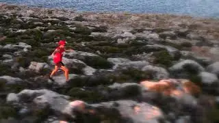 Off-Trail running in nature