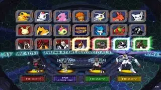 Digimon Rumble Arena 2 All Characters [PS2]