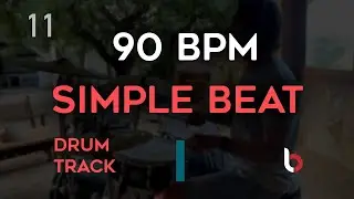 90 BPM Drum Beat - Simple Straight