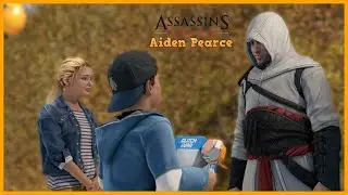 Modern Assassin's Creed In Watch Dogs l Aiden Pearce in Altair's outfit [ PC MOD ]