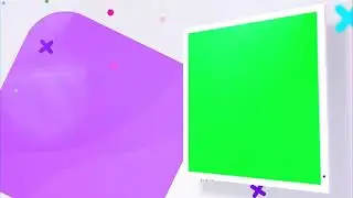 Green screen clean photo slideshow  New photo