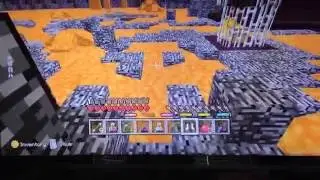 Mincraft Xbox edition battle mini game/hunger games.
