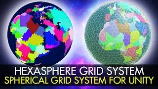 Hexasphere Grid System for Unity