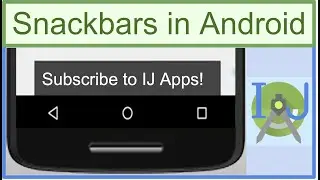 Snackbars in Android