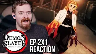Ok, I Don't Hate Rengoku. | Demon Slayer Ep 2x1 Reaction & Review | Mugen Train Arc