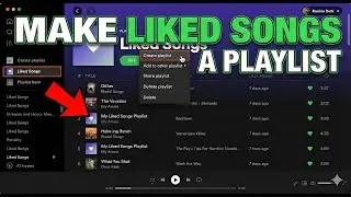 How to Make Liked Songs a Playlist on Spotify (Quick & Simple) | Turn Liked Songs into a Playlist