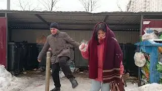 Эльдар Богунов и Настя Романова танцуют