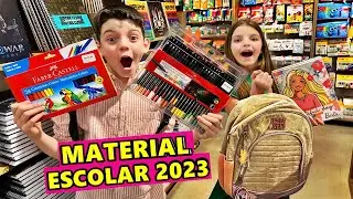 COMPRANDO NOSSO MATERIAL ESCOLAR 2023