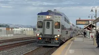 Santa Clara PM Rush Hour (ft. ACE, UP, Amtrak, Caltrain EMUs, etc…)