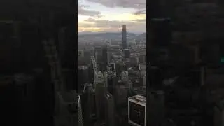 Вид с небоскреба на Куала-Лумпур. Малайзия. Дух захватывает