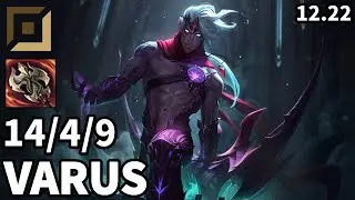 Varus ADC vs Kennen - EUW Master | Patch 12.22