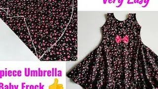 umbrella baby frock design cutting #love# proper unique design for kids stitching by#@Neetu_rathore0505