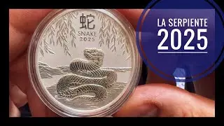 ONZA SERPIENTE 2025 PLATA Perth Mint