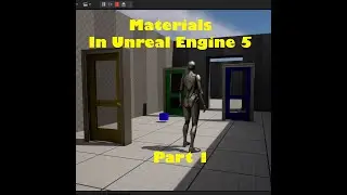 Making A Game in UE5 8: Using Materials