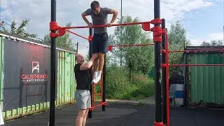 HOE JE IN 5 MINUTEN EEN MUSCLE UP KAN DOEN MET 3 MAKKELIJKE STAPPEN!!!