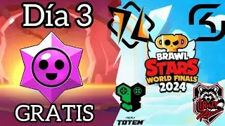 COMO CONSEGUIR HIPERCARGA GRATIS y MÁS PREDICCIONES DÍA 3 EN FINALES MUNDIALES BRAWL STARS 2024