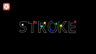 How to Make a Stroke Text Animation in Kinemaster || Kinemaster Tutorial || Koushik Bhunia